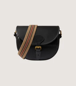 Gun Covers, Cartridge Bags & Belts|Purdey Bridle Leather Cartridge Bag In Dark Brown