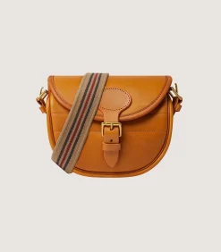 Gun Covers, Cartridge Bags & Belts|Purdey Bridle Leather Cartridge Bag In Tan