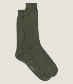 Socks & Gloves|Socks & Gloves|Purdey Cashmere Blend Socks in Loden