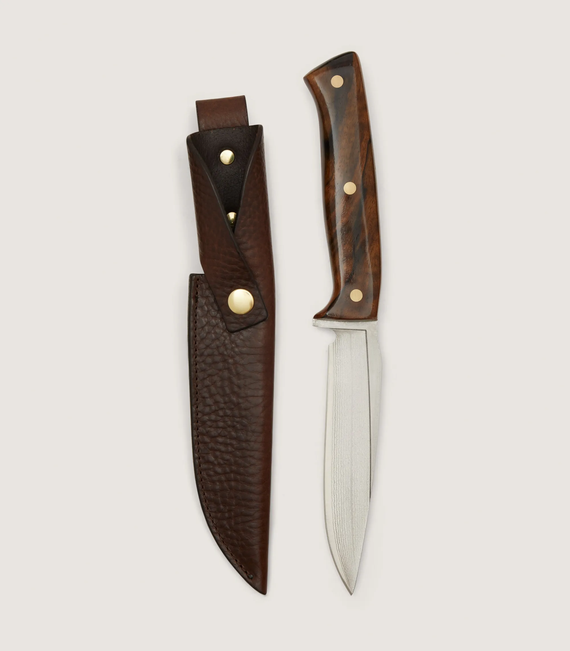 Knives|Purdey Coldharbour Hunter Knife - 5 inch In Walnut