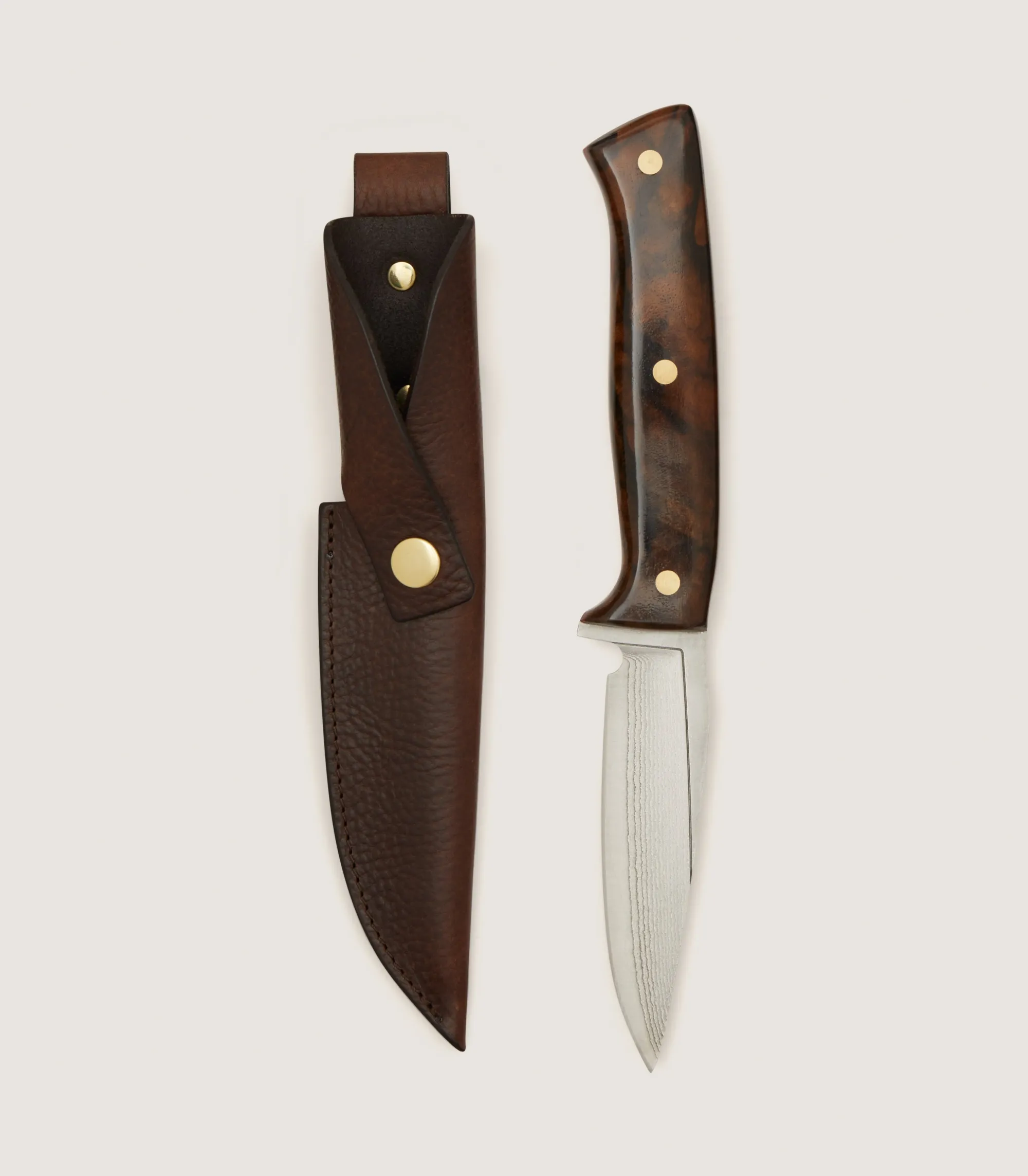 Knives|Purdey Coldharbour Hunter Knife - 4 inch In Walnut