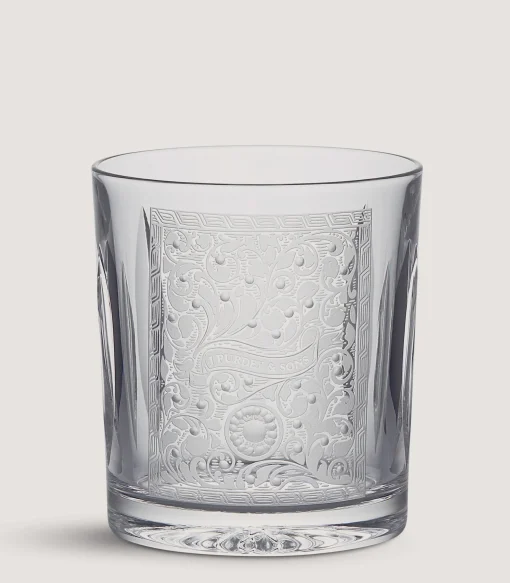 Homeware|Silverware & Crystalware|Purdey Crystal Tumbler With Scroll Engraving