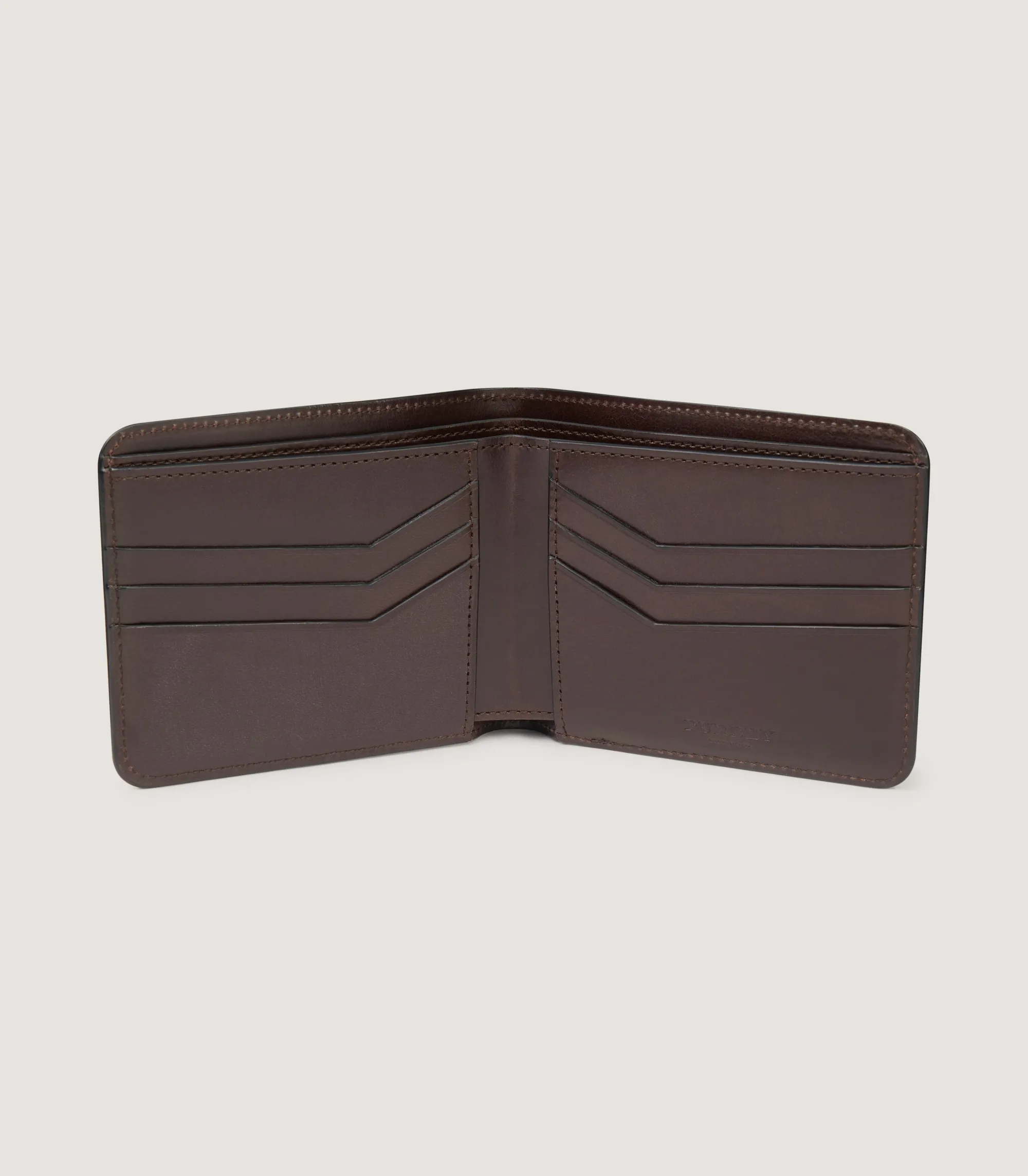 Leather Goods|Purdey Featherburst Billfold Wallet In Dark Brown