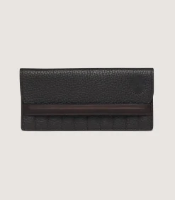 Position Finders|Purdey Featherburst Traditional Wallet Position Finder in Dark Brown