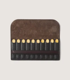 Position Finders|Purdey Featherburst Traditional Wallet Position Finder in Dark Brown