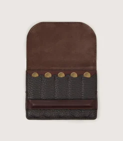Position Finders|Purdey Featherburst Wallet Position Finder In Dark Brown