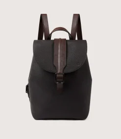 Leather Goods|Purdey Leather Backpack Ghillie In Dark Brown