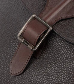 Leather Goods|Purdey Leather Backpack Ghillie In Dark Brown