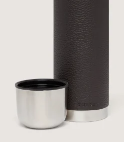 Flask & Drinks Accessories|Purdey Leather Covered Steel Thermos