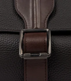 Leather Goods|Purdey Leather Field Bag In Dark Brown