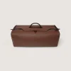 Leather Goods|Purdey Leather Holdall Suiter Decoy in Cognac