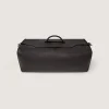 Leather Goods|Purdey Leather Holdall Suiter Decoy in Dark Brown