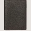 Leather Goods|Purdey Leather Notebook Cover in Dark Brown
