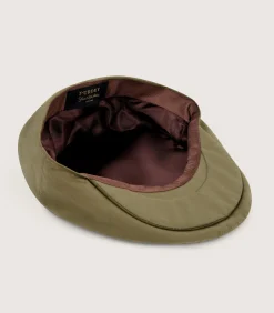 Hats & Caps|Hats & Caps|Purdey Litton Short Peak Ventile Cap In Bronze Green
