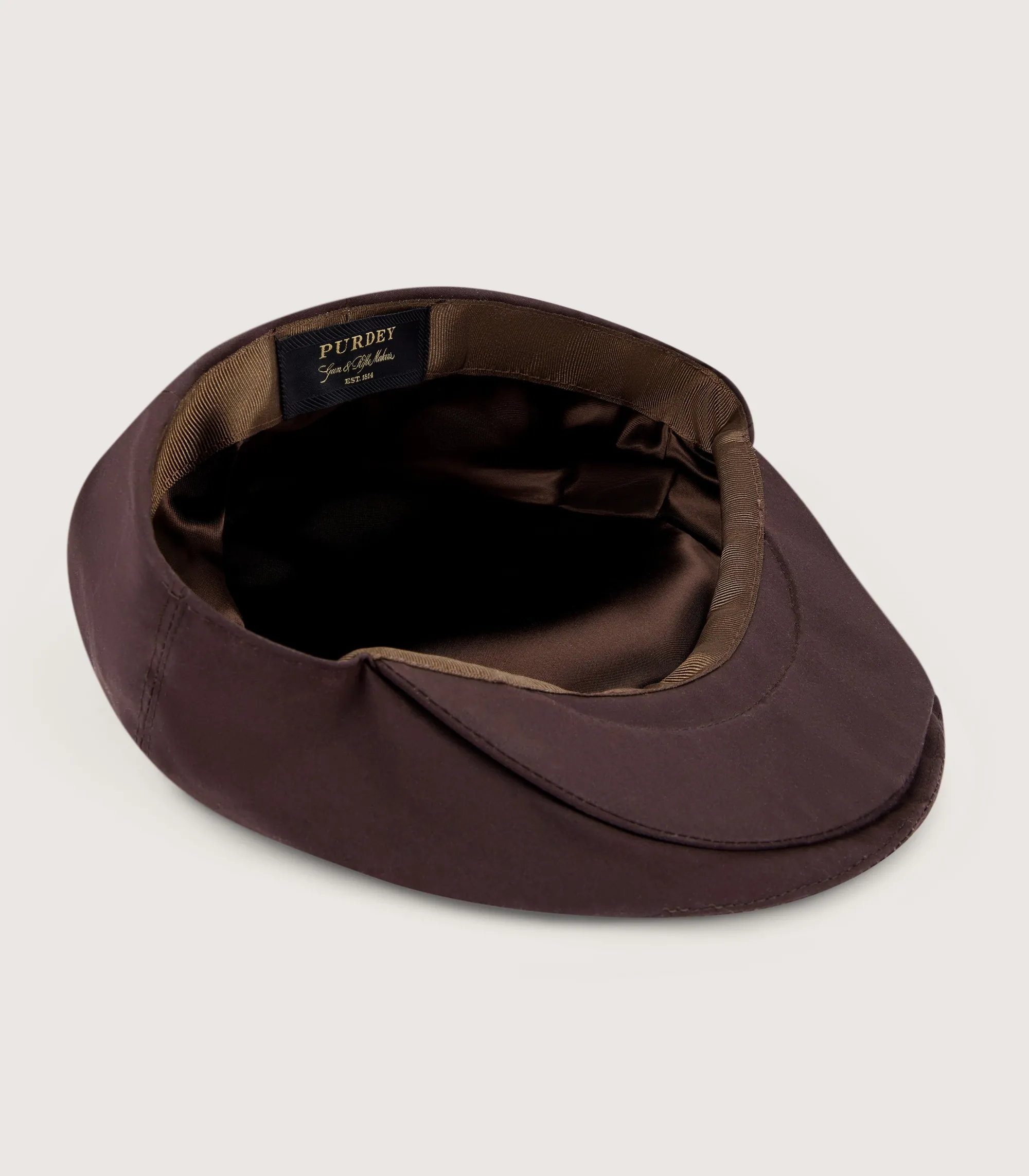 Hats & Caps|Hats & Caps|Purdey Litton Short Peak Ventile Cap In Brown