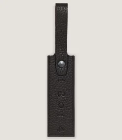 Leather Goods|Purdey Luggage Tag in Dark Brown