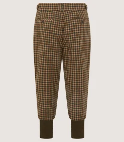 Trousers & Breeks|Purdey Men's Cashmere Tweed Two Pleat Breek with Storm Cuff in Langshaw