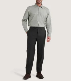 Shirts & Polos|Purdey Men's Flannel Shirt in Sage