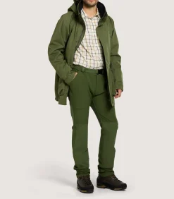 Trousers & Breeks|Purdey Men's Hampshire Lightweight Trousers In Fern Green