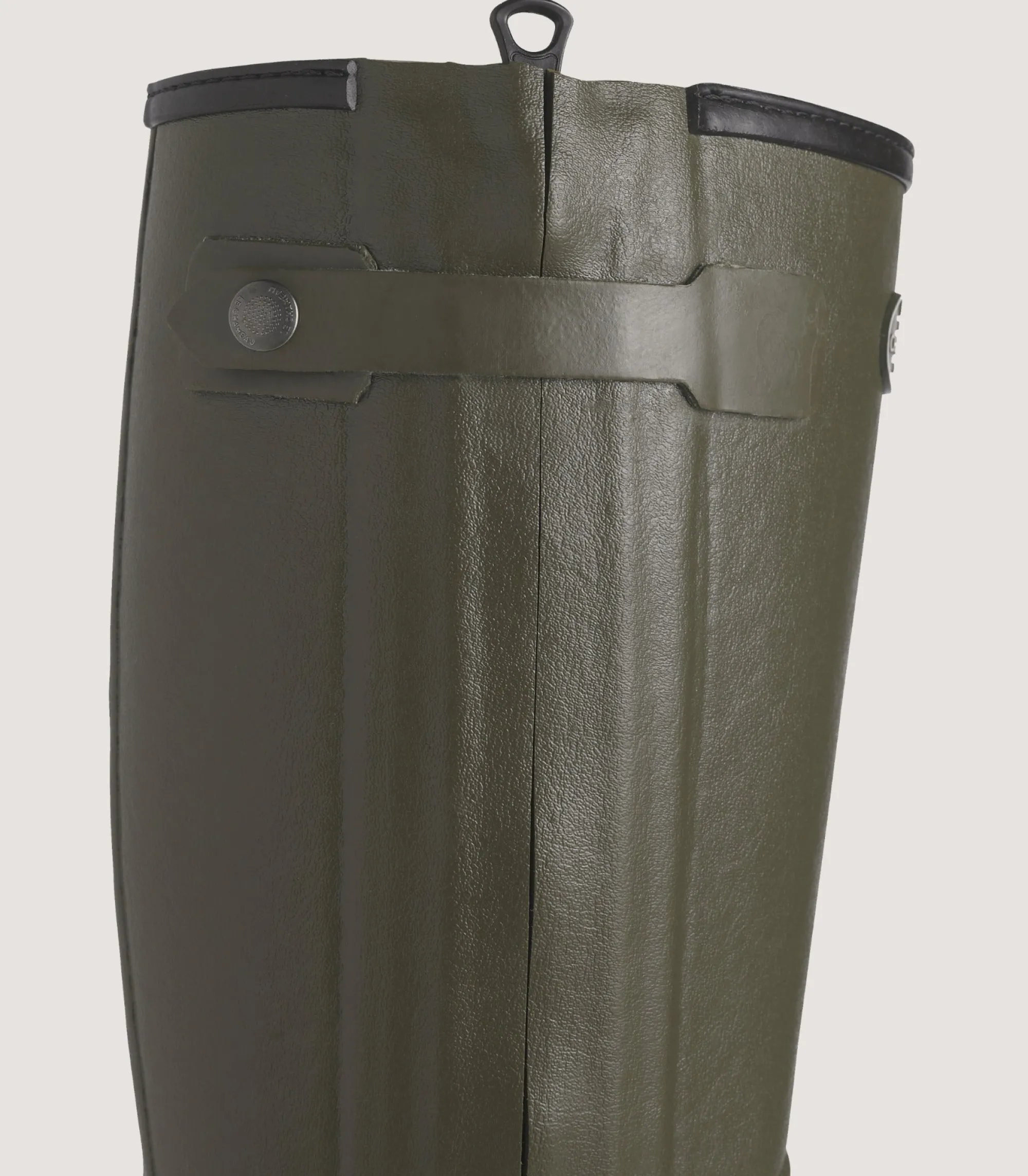 Footwear|Footwear|Purdey Men's Le Chameau Chasseur Wool Lined Boot In Dark Green