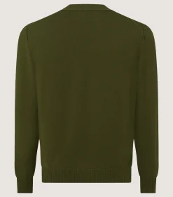 Knitwear|Purdey Men's Loden Audley Cardigan