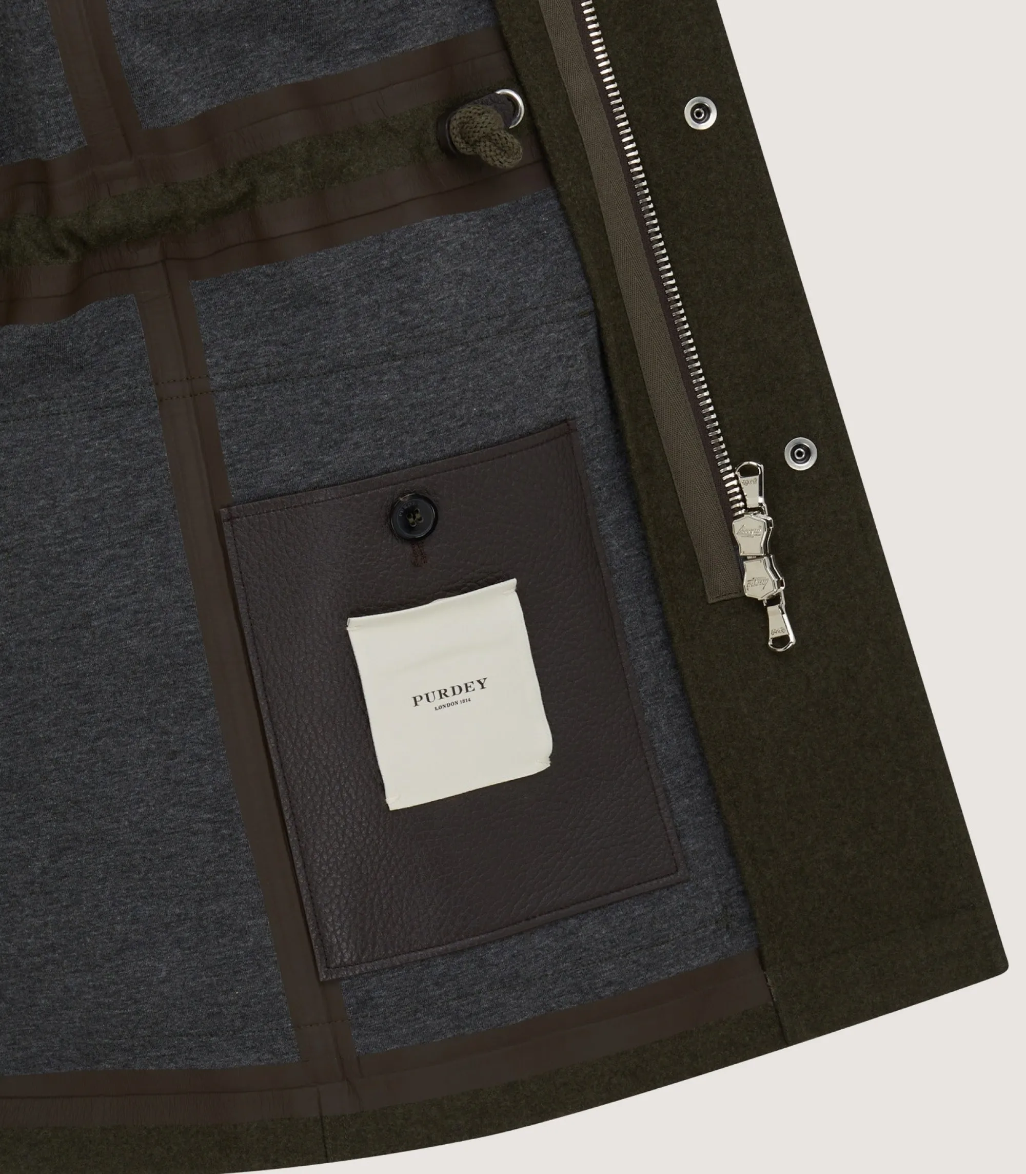 Fleece & Jackets|Purdey Men's Loden Field Jacket