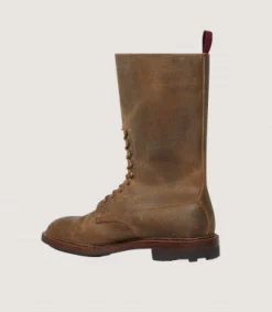 Footwear|Footwear|Purdey Men's Rough Out Nubuck Twin Strap Boot With Ridgeway Sole In Tan