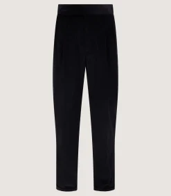 Trousers & Breeks|Purdey Men's Side Buckle Trouser In Black