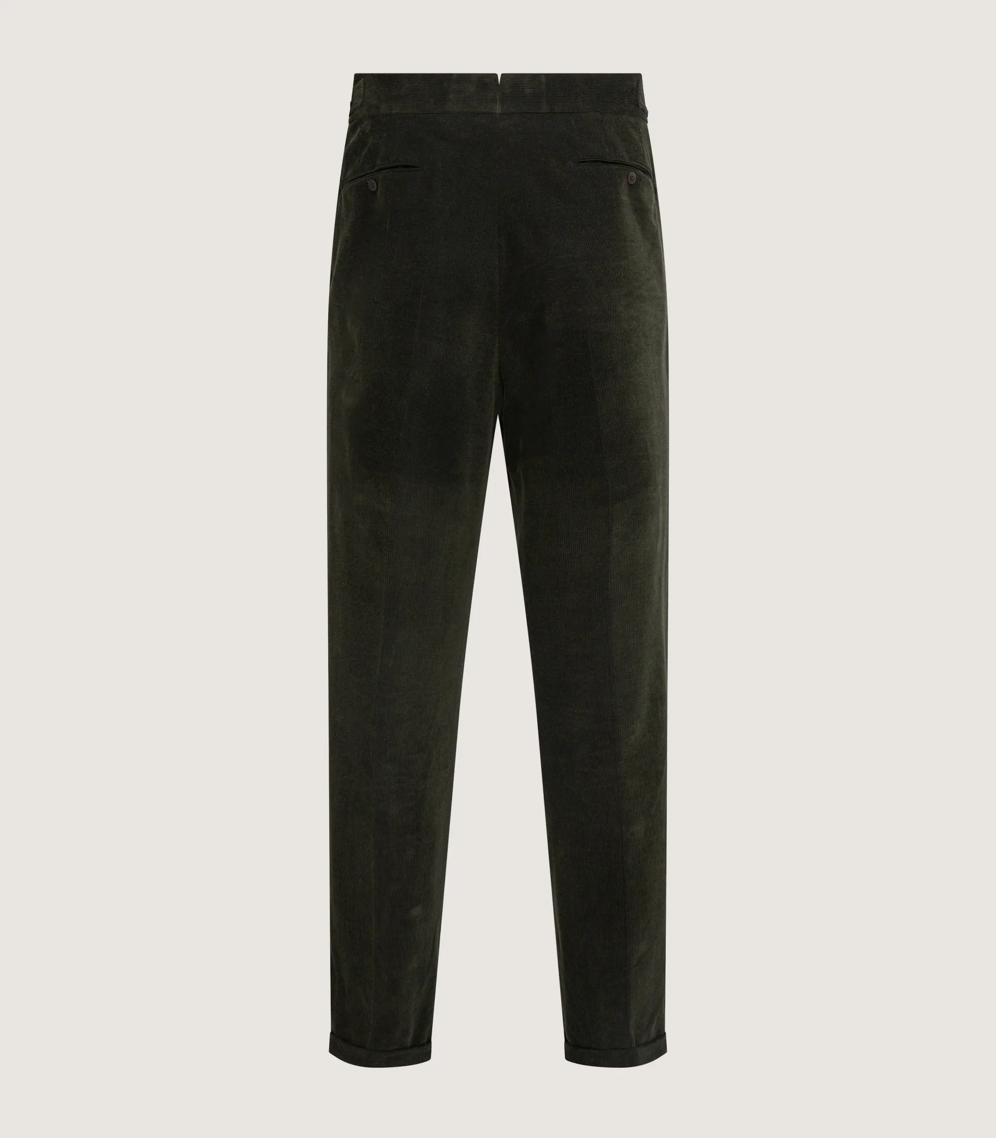 Trousers & Breeks|Purdey Men's Side Buckle Trouser In Loden
