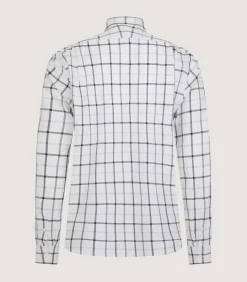 Shirts & Polos|Purdey Men's Summer Sporting Windowpane Pocket Shirt In Blue