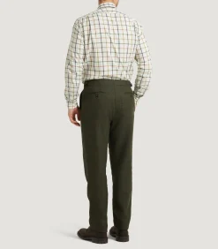 Trousers & Breeks|Purdey Men's Technical Tweed Two Pleat Sporting Trousers In Strathbeg