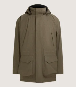 Field Coats|Purdey Men's Technical Yorkshire Field Coat in Drab