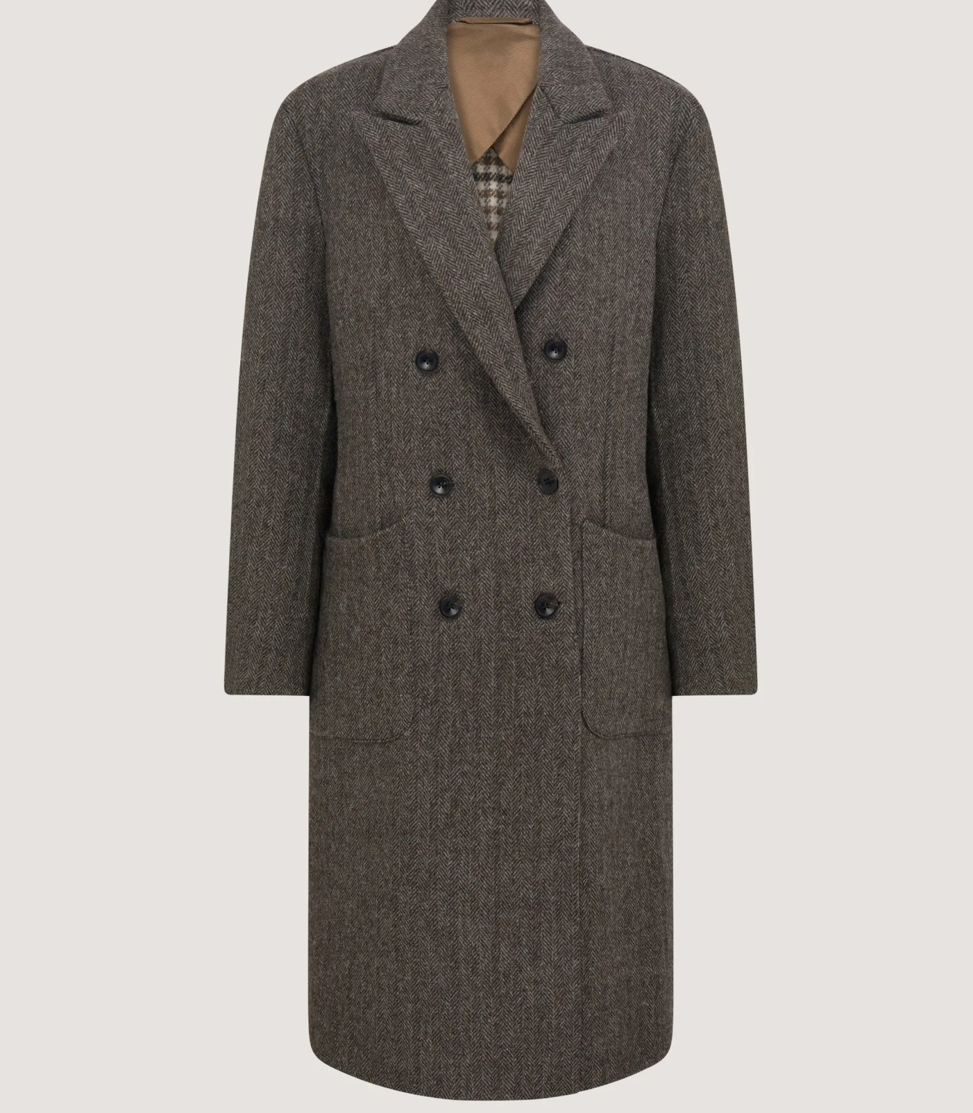 Outerwear|Purdey Men's Town and Country Coat In Antler