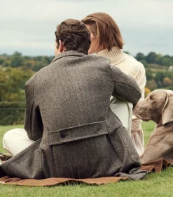 Outerwear|Purdey Men's Town and Country Coat In Antler