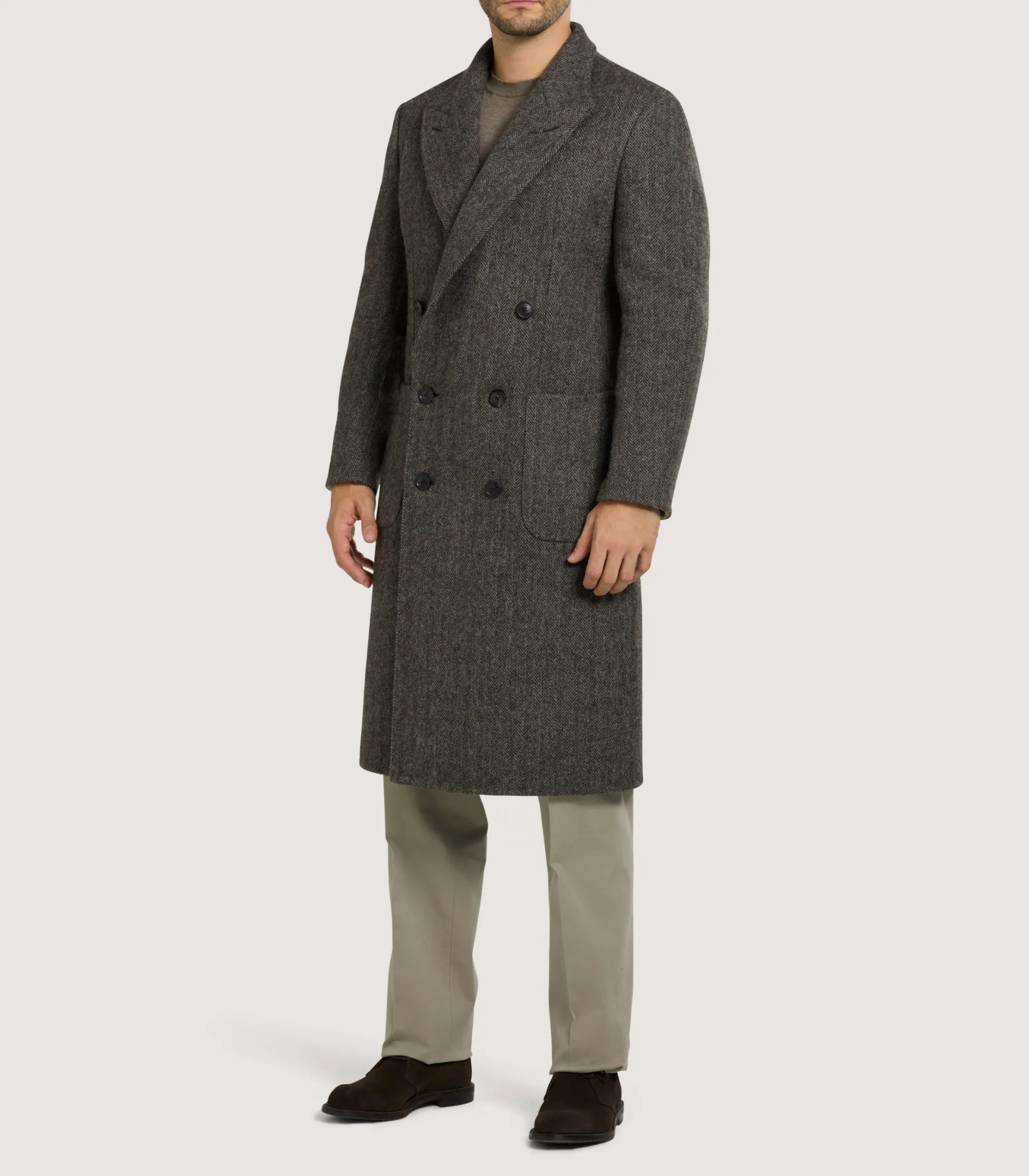Outerwear|Purdey Men's Town and Country Coat In Antler