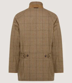 Field Coats|Purdey Men's Tweed Raglan Field Coat in Morar