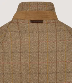 Field Coats|Purdey Men's Tweed Raglan Field Coat in Morar