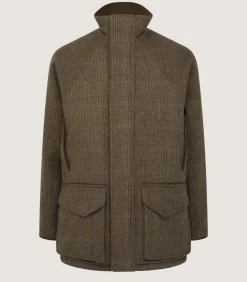 Field Coats|Purdey Men's Tweed Raglan Field Coat in Morlich