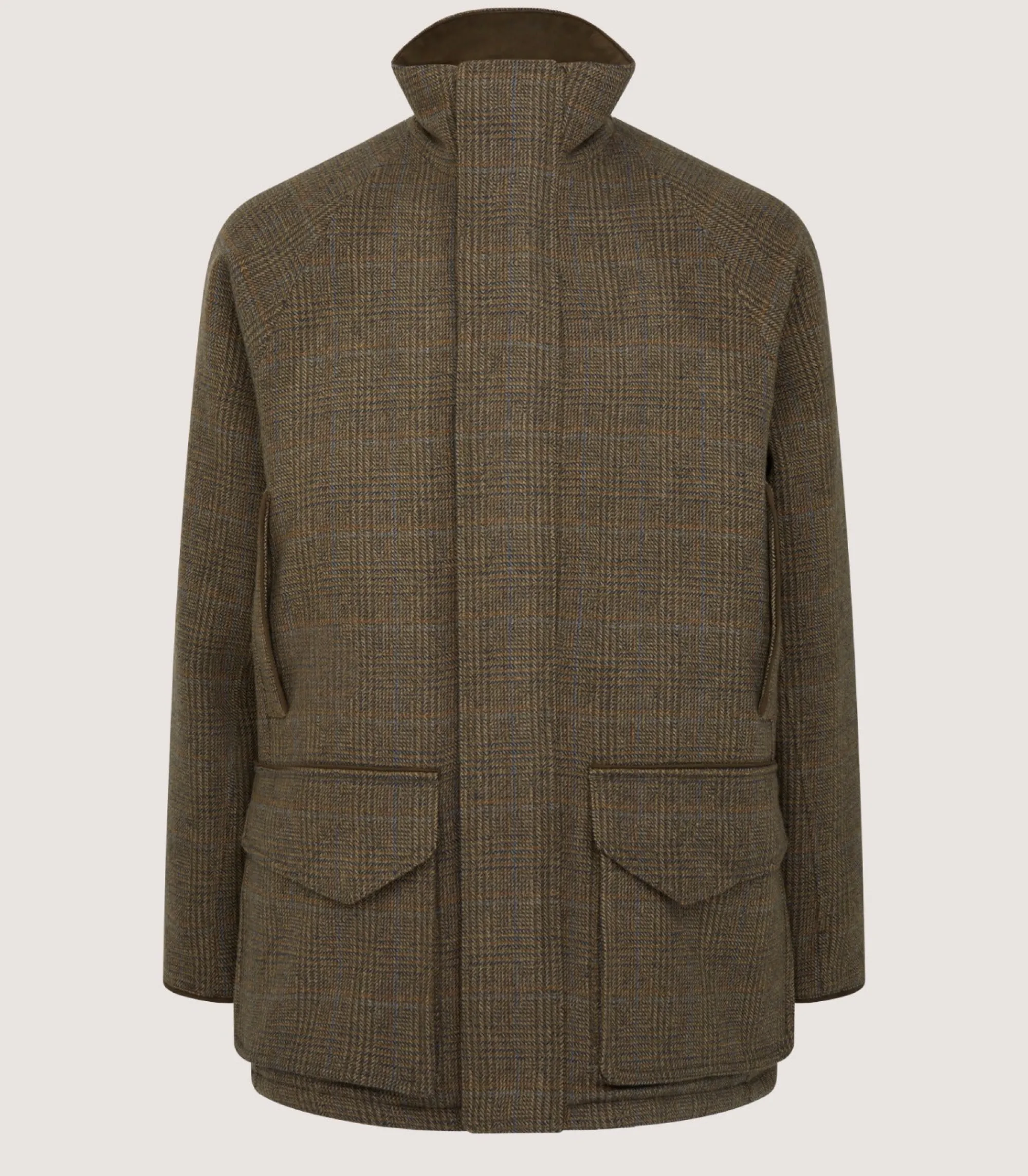 Field Coats|Purdey Men's Tweed Raglan Field Coat in Morlich