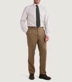 Trousers & Breeks|Purdey Men's Tweed Sporting Trouser in Morar