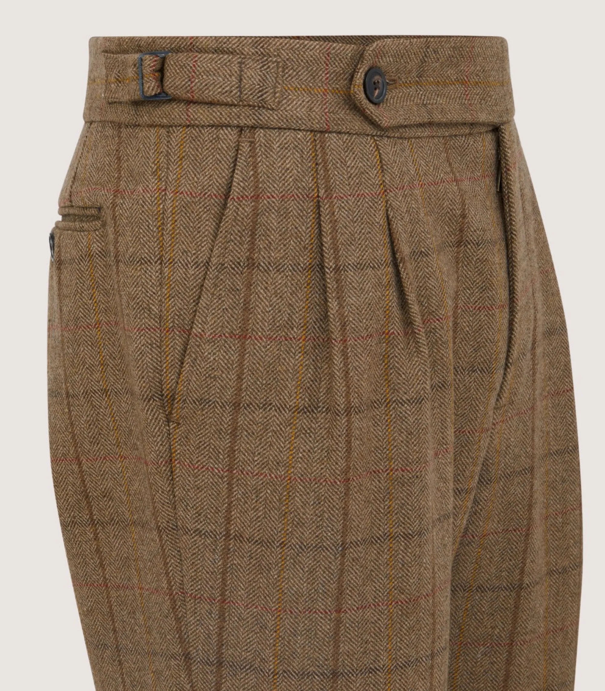 Trousers & Breeks|Purdey Men's Tweed Sporting Trouser in Morar