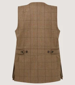 Sporting Vests & Gilets|Purdey Men's Tweed Sporting Vest in Morar