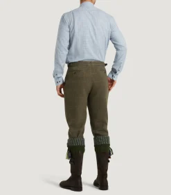 Trousers & Breeks|Purdey Men's Tweed Two Pleat Breek With Storm Cuff In Morlich