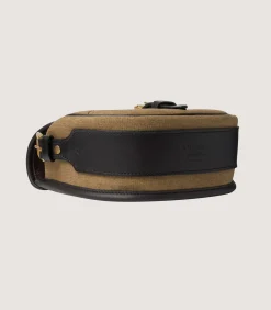Gun Covers, Cartridge Bags & Belts|Purdey Nettle Canvas Cartridge Bag In Moss Green