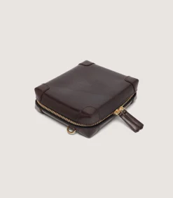 Homeware|Purdey X White Spot Walnut Pipe with Leather Case