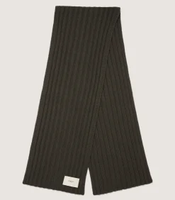 Scarves|Purdey Ribbed Chunk Scarf in Loden