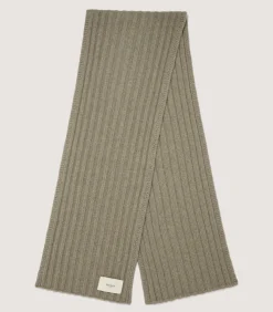 Scarves|Purdey Ribbed Chunky Scarf in Sage