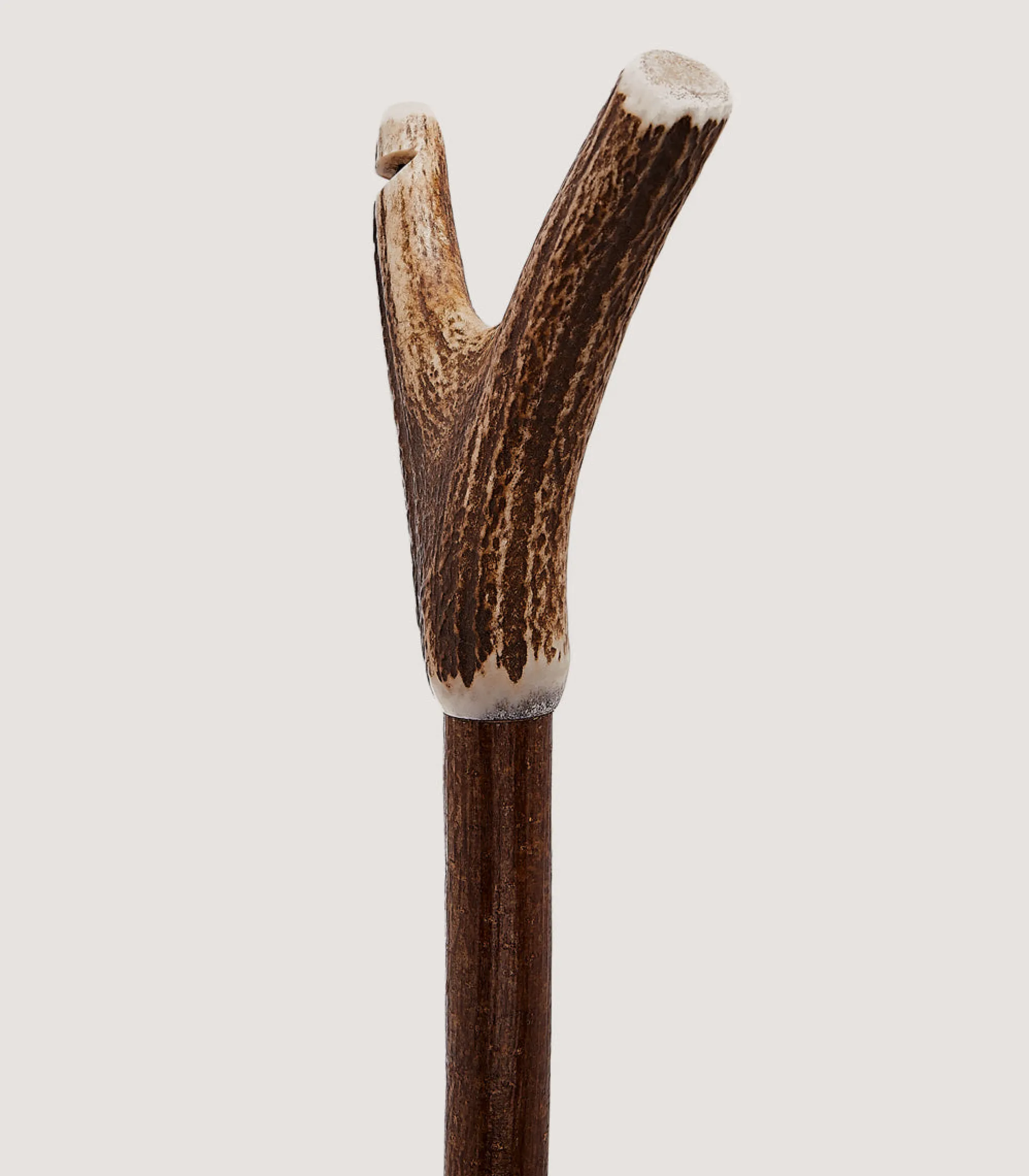 Walking Sticks|Purdey Staghorn Whistle Thumbstick In Natural