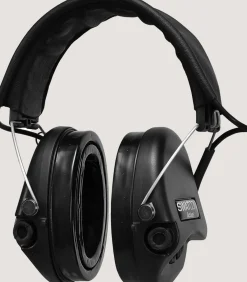 Ear & Eye Protection|Purdey Swatcom Tactical Headset In Black