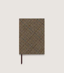 Homeware|Purdey Tweed Notebook in Maree